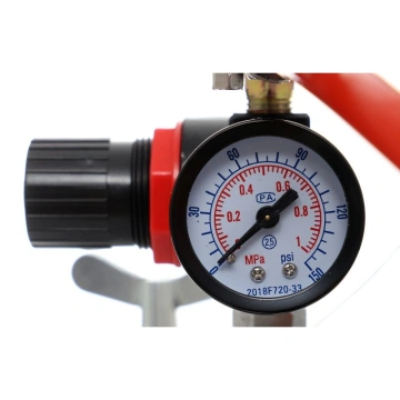Aparat pneumatic pentru vopsit, rezervor 8L, KD1653 - Img 7
