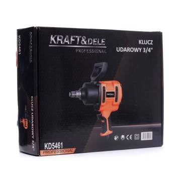 Cheie cu impact pneumatica, 3/4'', 2450Nm, KD5461 - Img 8