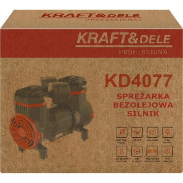 Compresor de aer fără ulei - motor 1300W 4077 - Img 12