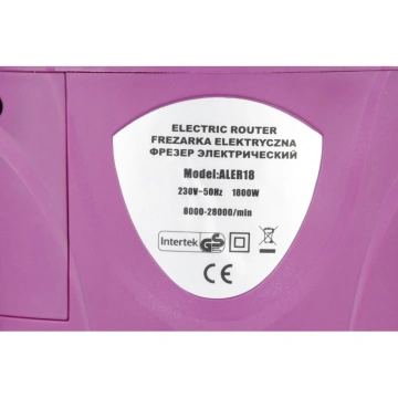 Freza verticala AL-FA ALER18 1800W reglabila 6x8mm 50mm adancime - Img 11
