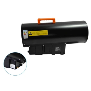 Incalzitor industrial pe gaz tun aer cald caldura 60kW Termostat Reductor KD11702 - Img 10