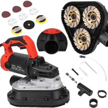 Mașină de șlefuit și polisat pardoseli KD5760, 3500 W, disc 230 mm, reglaj turație 2500-4800 rpm - Img 9