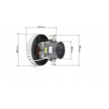 Motor electric pentru aspirator industrial, 1200W, KP0521 - Img 3