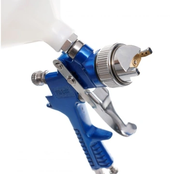 Pistol de vopsit pneumatic HVLP 600ml duza 1.4mm, 160-230mm, KD2092 - Img 2