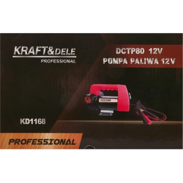 Pompa transfer motorina, 12V 40L/min, KD1168, KraftProfesional - Img 4