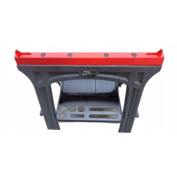 Set 2 suporti de atelier pliabili, stand de lucru cu tava pentru scule, sarcina max.170kg, KD506 - Img 5
