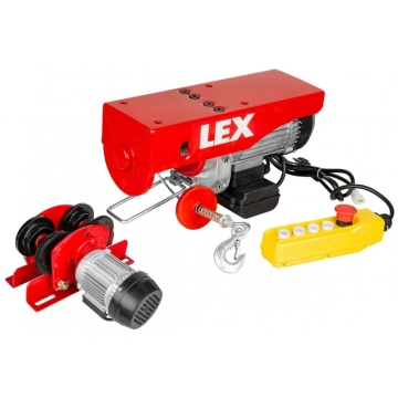 Troliu electric cu macara rulanta 600kg 1600W LXEH600TW - Img 2