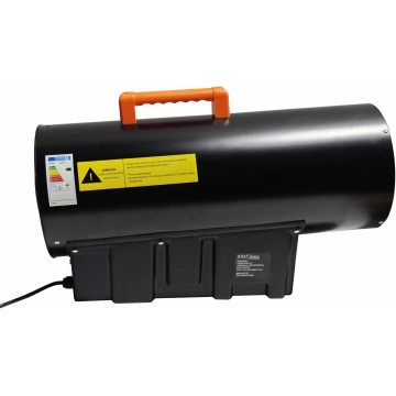 Aerotermă pe gaz 40 kW KD11701 cu termostat, afișaj și reductor, pentru hale, ateliere și spații bine ventilate - Img 3