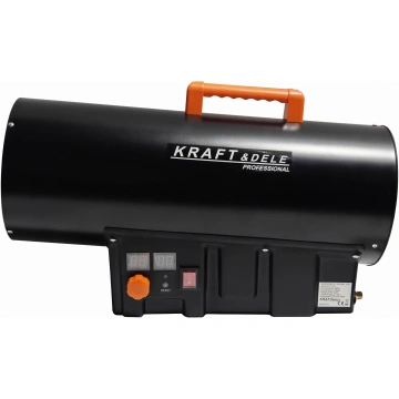 Aerotermă pe gaz 40 kW KD11701 cu termostat, afișaj și reductor, pentru hale, ateliere și spații bine ventilate - Img 8