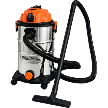 Aspirator industrial Kraft&Dele pentru deșeuri uscate și umede, 30 L, 1600 W, KD5175 - Img 2