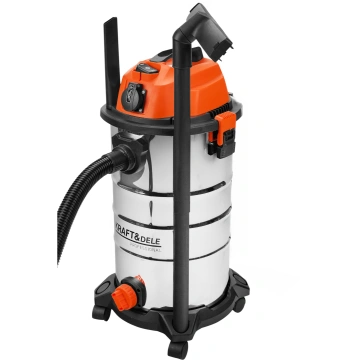 Aspirator industrial Kraft&Dele pentru deșeuri uscate și umede, 30 L, 1600 W, KD5175 - Img 4