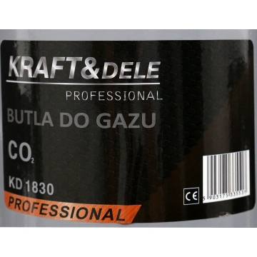 Butelie gaz goala cilindru 8L CO2 dozator de bere dioxid de carbon 1830 - Img 6