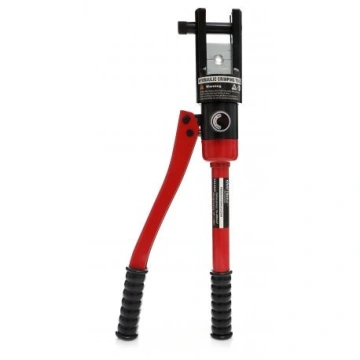 Clește hidraulic de sertizat hexagonal 16-300 mm² KraftProfesional KD10340, forță 10T, cu bacuri și geantă de transport - Img 4