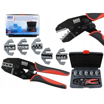 Cleste sertizor pentru conectori, matrita RG6, RG58, RG59, RG62, 6360 - Img 4