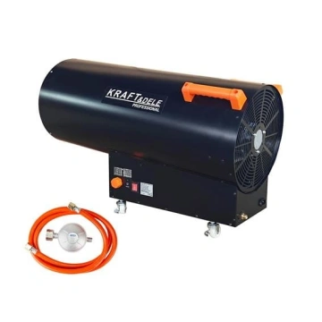 Incalzitor industrial pe gaz tun aer cald caldura 100kW Termostat Reductor KD11707