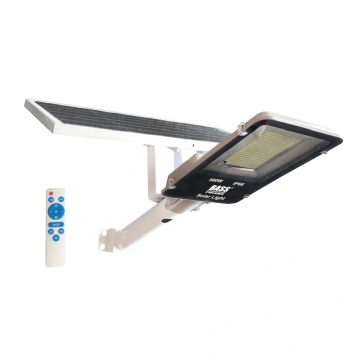 Lampa solara de exterior, cu telecomanda, 500W