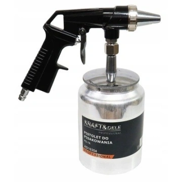 Pistol de sablat pneumatic cu rezervor KD10354 KraftProfesional