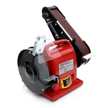 Polizor de Banc Combinat KraftProfesional KD545,1800W, Disc 150mm si Banda Slefuire - Img 2