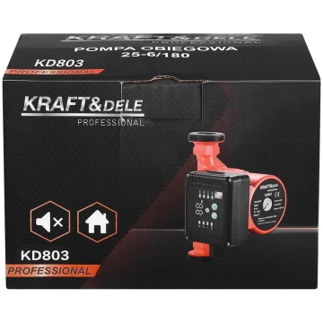 Pompa de recirculare KraftProfesional KD803, 230V , 25-6/180 - Img 3