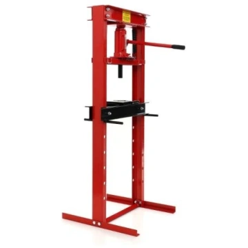 Presă hidraulică de atelier 20T KD329, cu pompă manuală și platformă reglabilă pe 8 niveluri