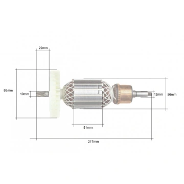 Rotor pentru rindea/abric cu grosime KP2256 - Img 3