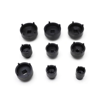 Set chei tubulare pentru piulite cu flansa, KM4-KM12, 9 bucati, KraftProfesional KD12536 - Img 6