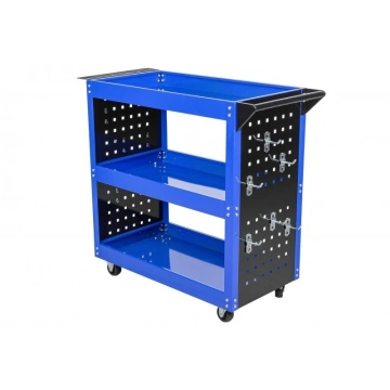 Carucior de atelier 3 sertare scule si carlige, KD2528
