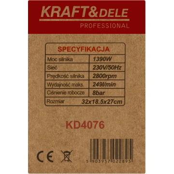 Compresor de aer fără ulei - motor 1390W 4076 - Img 4