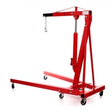 Macara hidraulică de atelier pentru motoare 2T KD320, pliabilă, braț reglabil, ridicare până la 2600 mm - Img 4