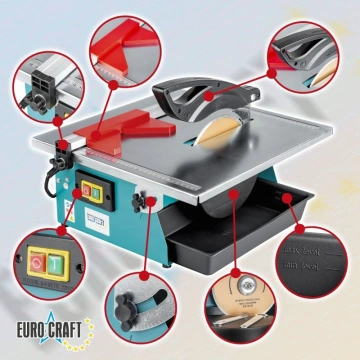 Masina electrica taiat gresie 1500W diametru disc 180mm ECSM15 - Img 3