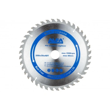 Panza de fierastrau pentru lemn, Widia, 250x30mm, 40 dinti, KP2287 - Img 7