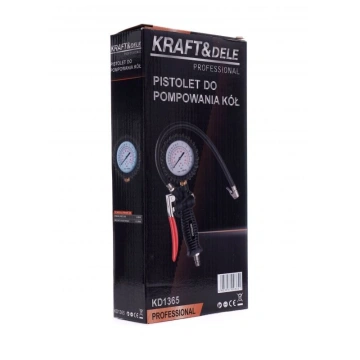 Pistol pentru umflat cu manometru KD1365 KraftProfesional - Img 5