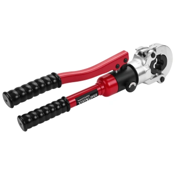 Presa hidraulică manuală pentru țevi PEX 12T 16-32 mm 5678, cu 11 seturi de bacuri - Img 3