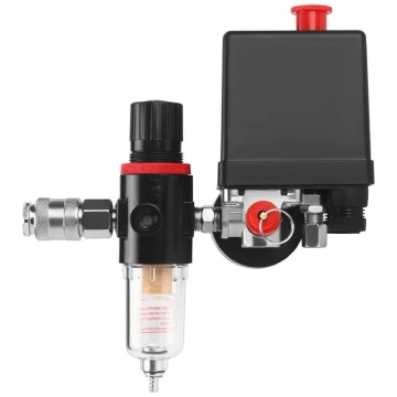 Presostat universal cu dezumidificator regulator pe presiune manometru KD5852 - Img 5
