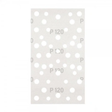 Set 25 discuri de slefuit dreptunghiulare 80x133mm, P120, PP-21237-002 - Img 2