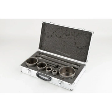 Set Carote Beton 9 Piese, Sistem Dublu SDS Plus & SDS Max – Model KP58
