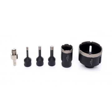 Set carote diamantate, 6-68mm, 6 elemente - Img 2