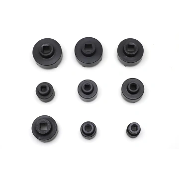 Set chei tubulare pentru piulite cu flansa, KM4-KM12, 9 bucati, KraftProfesional KD12536 - Img 10