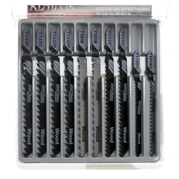 Set lame fierastrau, 10 elemente , KD10336 - Img 2