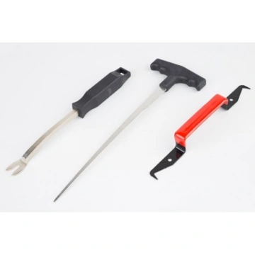 Set unelte demontare geamuri auto, 7 piese, otel, aluminiuKP01 - Img 6