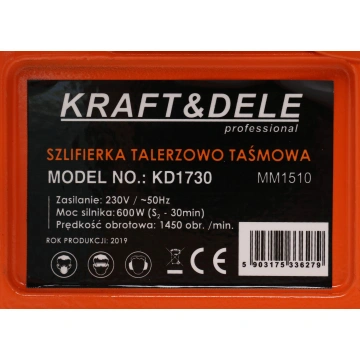 Slefuitor de banc cu banda si disc KD1730, 600W, masa reglabila, pentru prelucrare precisa a lemnului - Img 10