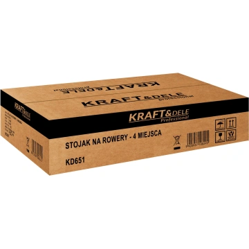 Suport parcare pentru biciclete cu 4 locuri, KD651 - Img 9