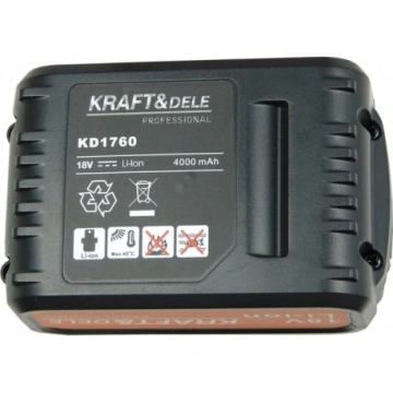 Acumulator 4000 mAh, Li-Ion, 18 V, X-SERIES KRF1760 - Img 2