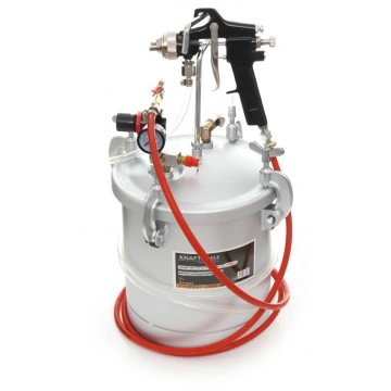 Aparat pneumatic pentru vopsit, rezervor 8L, KD1653 - Img 9