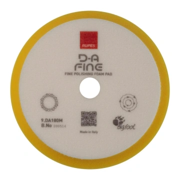 Burete Fin Polish Rupes D-A Fine Foam Pad150/180 mm Galben PP-10981