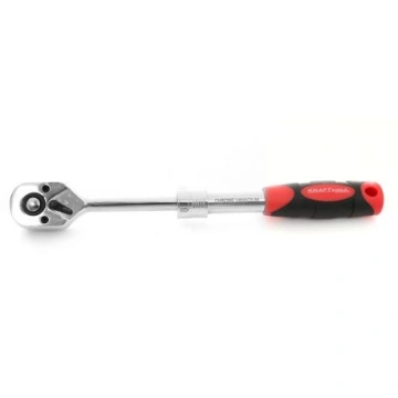 Cheie cu clichet, maner telescopic, 3/8", KD10326 - Img 4