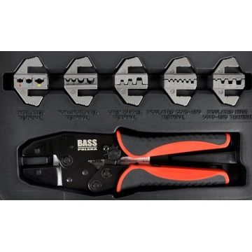 Cleste sertizor pentru conectori, matrita RG6, RG58, RG59, RG62, 6360 - Img 9