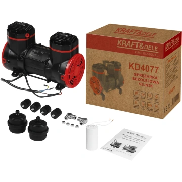 Compresor de aer fără ulei - motor 1300W 4077 - Img 2