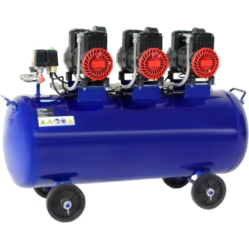 Compresor Fără Ulei Profesional 4094, 100L, 6000W, Debit 660 L/min, Ultrasilențios - Img 6
