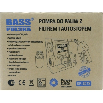 Kit pompa transfer combustibil 220V 75 litri / min 8218 - Img 7